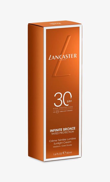 Actual product image Lancaster Infinite Bronze (Suntan cream, SPF 30, 50 ml, 80 g)