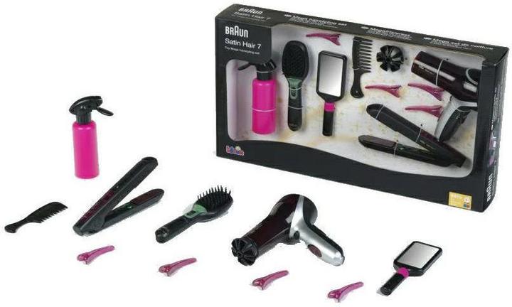 Actual product image Theo Klein Hairdressing set brown Mega Set