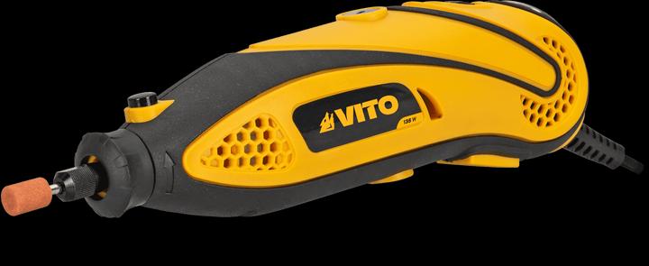 Actual product image VITO Mini Rotary Tool 135W With 218 Accessories (Straight grinder, 135 W)