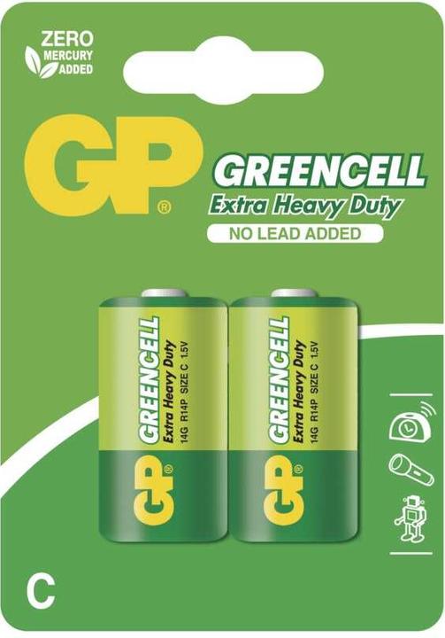 Produktbild GP Batteries ELEMENT (GP14G, R14) (2 Stk., C)