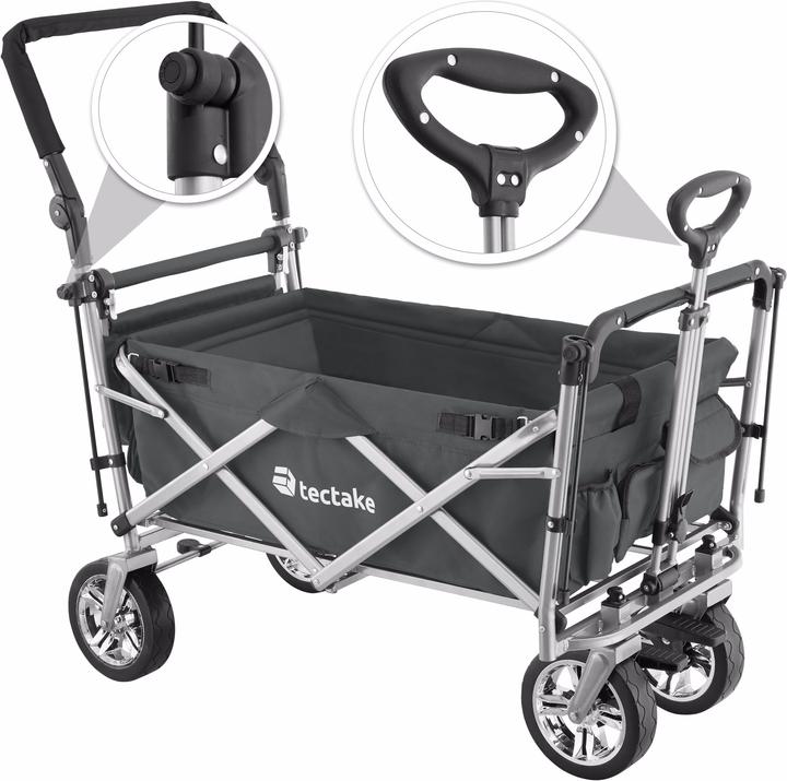 Image du produit tectake Chariot de jardin pliable 80 kg NICO