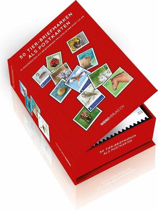 Produktbild Postkartenbox Die schönsten Tiermotive der Schweizer Post (1 Stk.)