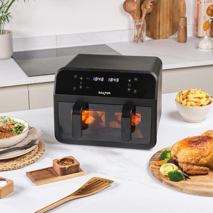 Image du produit Salter EK5872VDE Dual View Ait Fryer 7L