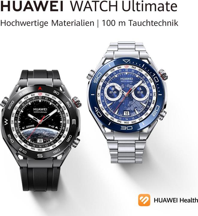 Produktbild Huawei Watch Ultimate Voyage Blue (48.50 mm, nur WLAN)