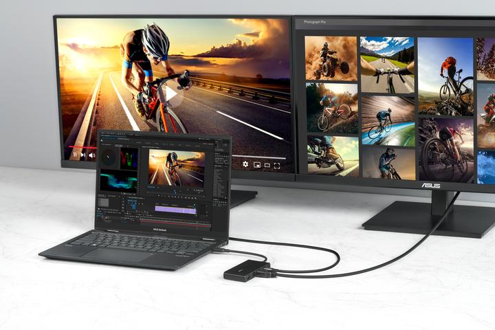 Produktbild ASUS Dual 4K USB-C Dock (USB-C, 5 Ports)