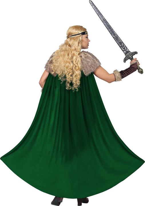 Image du produit Widmann Viking Reine Costume Femme Robe avec Cape, Ceinture, Manchettes, Bandeau (L)