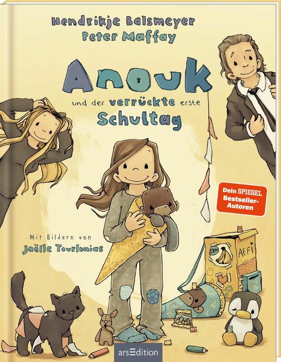 Produktbild Anouk und der verrückte erste Schultag (Deutsch, Peter Maffay, Joëlle Tourlonias, Hendrikje Balsmeyer, 2025)