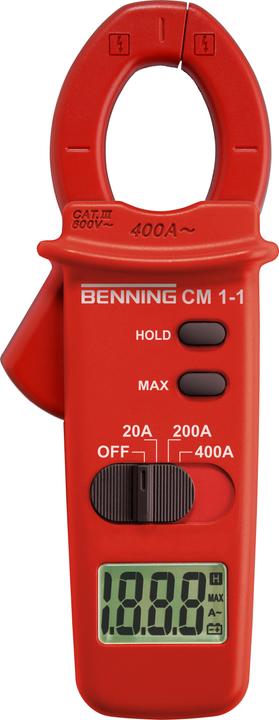Produktbild Benning Stromzange digital CM 1-1 Kali (CAT III 600V)