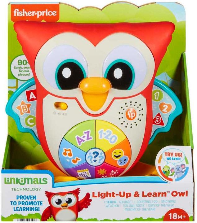 Immagine prodotto Fisher-Price Fisher Price Prime Attivita' Parlamici Carletto Gufetto (Italiano)