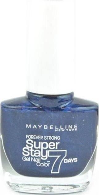 Maybelline New York Maybelline Forever Strong Pro Nail Polish 650 Night Blue 10ml (650 Night Blue, Colour paint)