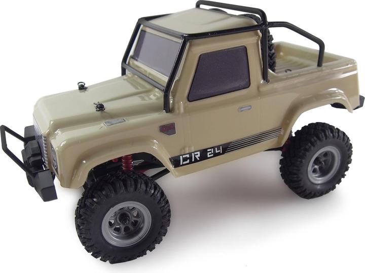 Produktbild Amewi AMX Rock Crawler AM24 4WD 1:24 RTR senffarben (RTR Ready-to-Run)
