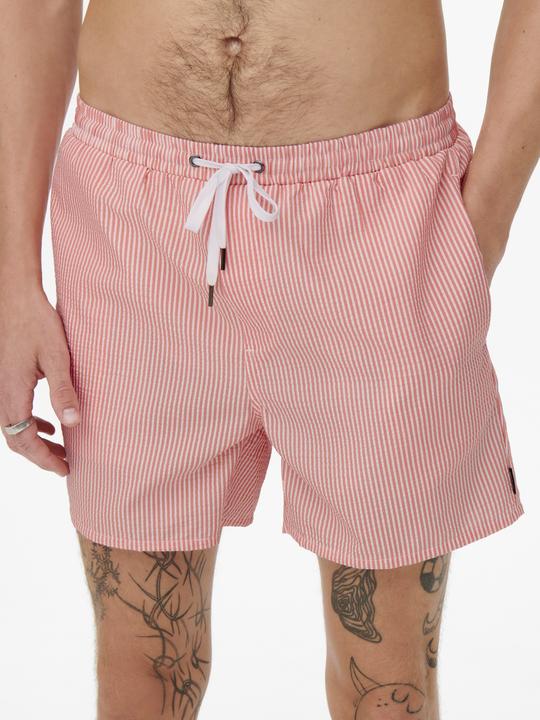 Actual product image Only & Sons Patterned swim shorts (S)