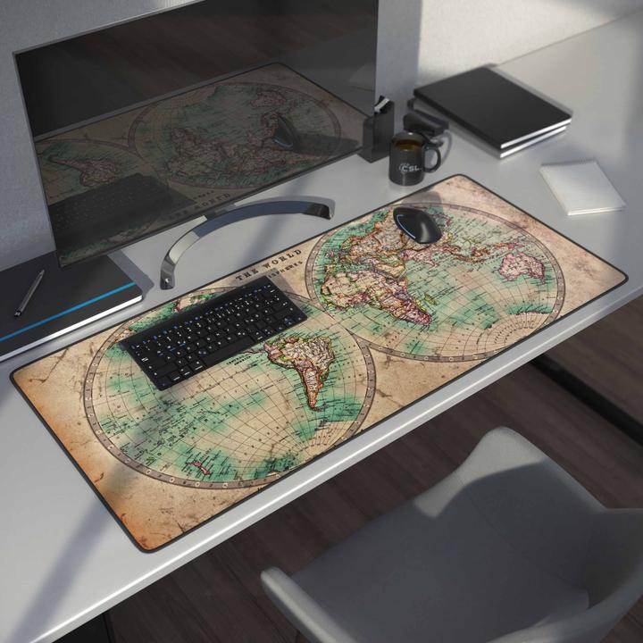 Actual product image CSL Gaming Mouse Pad, XXL Desk Pad 900 x 400mm, Precision & Speed (XXL)