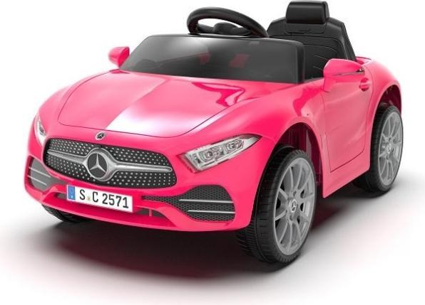 Es-toys Elektro Kinderfahrzeug Mercedes CLS350 mit Ledersitz und EVA Reifen