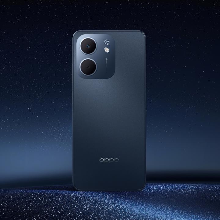 Actual product image OPPO A5x (128 GB, Midnight Blue, Black Blue, 6.67", Dual SIM)