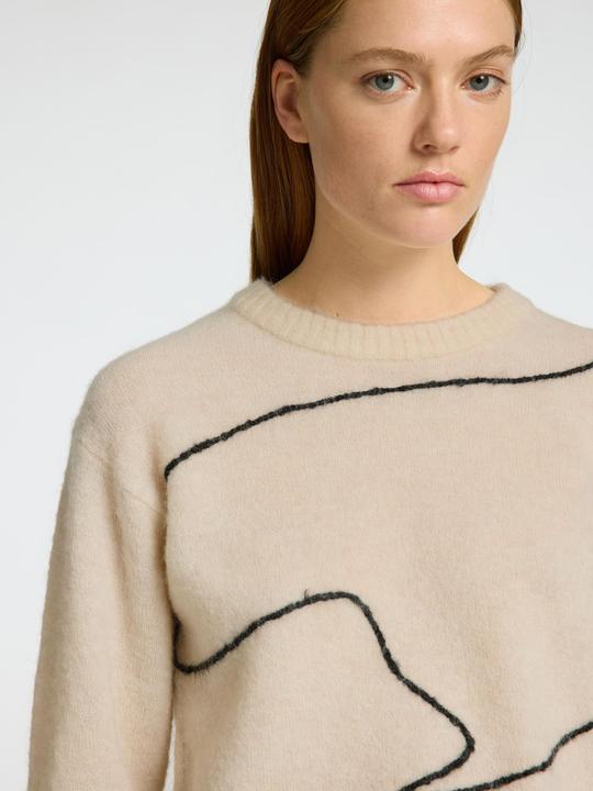 Immagine prodotto Selected Femme Abstrakter Strickpullover (L)