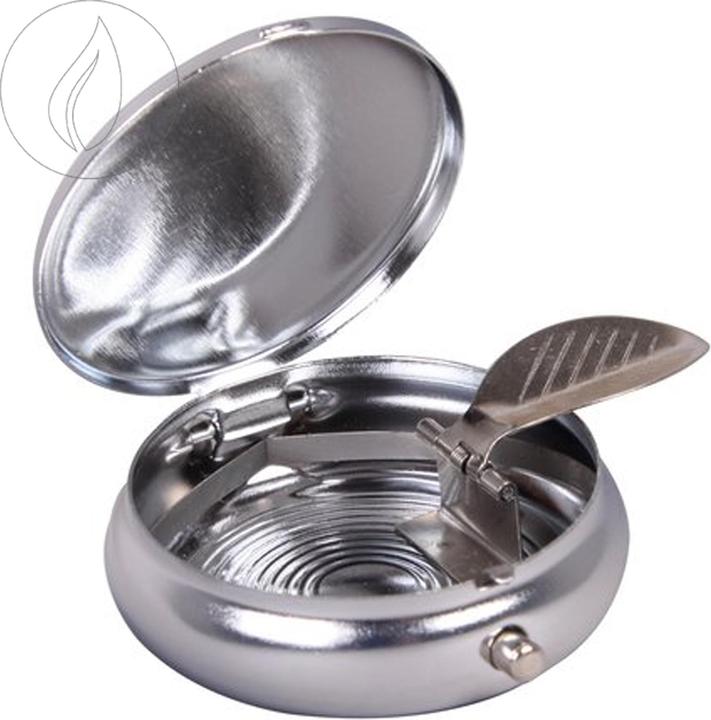 Moosmayr Pocket Ashtray Chrome Round