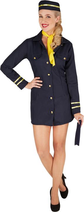 Produktbild tectake Frauenkostüm Stewardess (XL)
