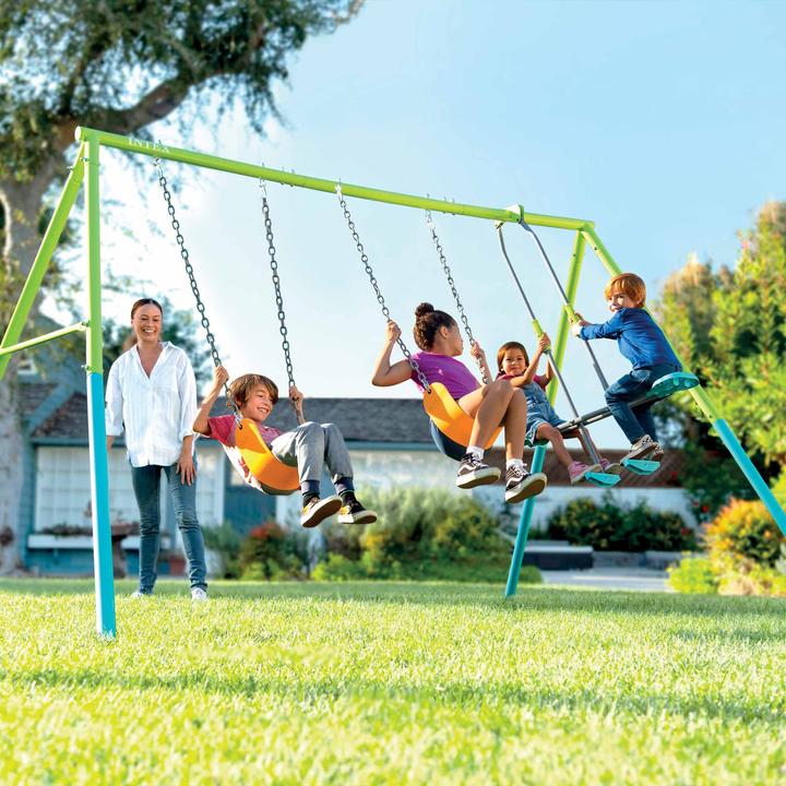 Produktbild Intex THREE FEATURE SWING SET 3.43m x 2.54m x 2.11m