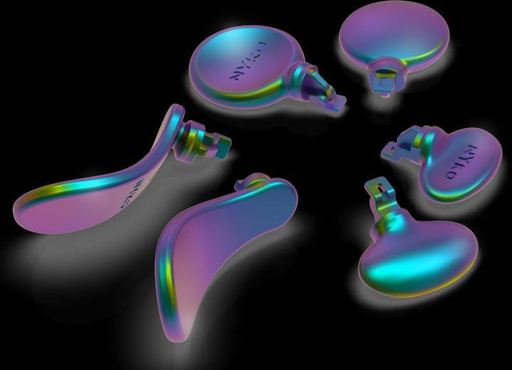 Actual product image Nyko Edge Paddles Rainbow (PS5)