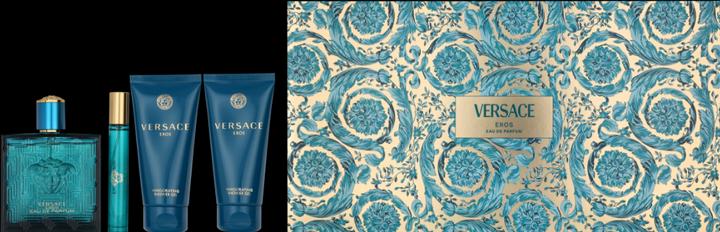 Actual product image Versace Eros Christmas 2024 Eau de Parfum / Shower Gel / After Shave Balm / Travel (Fragrance set)