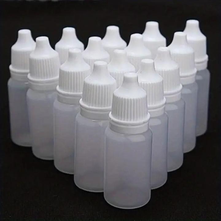 Image du produit Swissdetector 15 Flacons compte-gouttes en plastique souple de 30 ml
