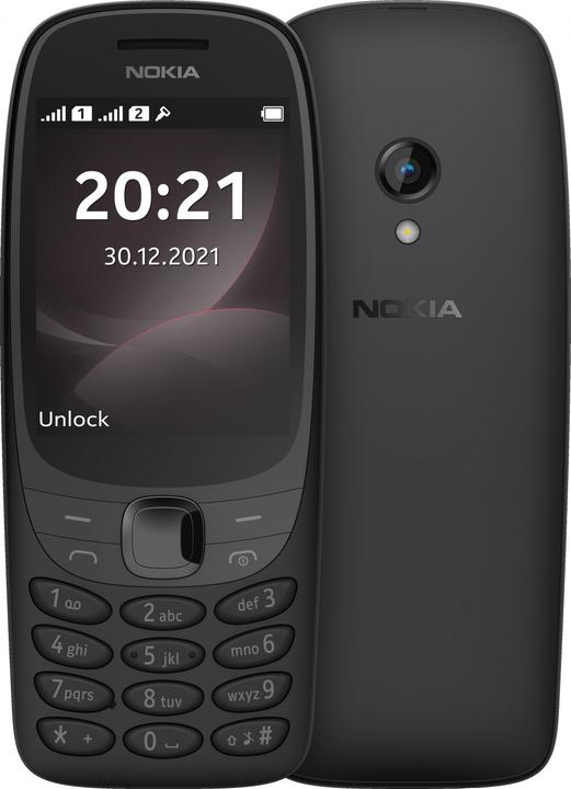 Nokia 6310 (0.01 GB, Black, 2.80", Dual SIM, 2G)