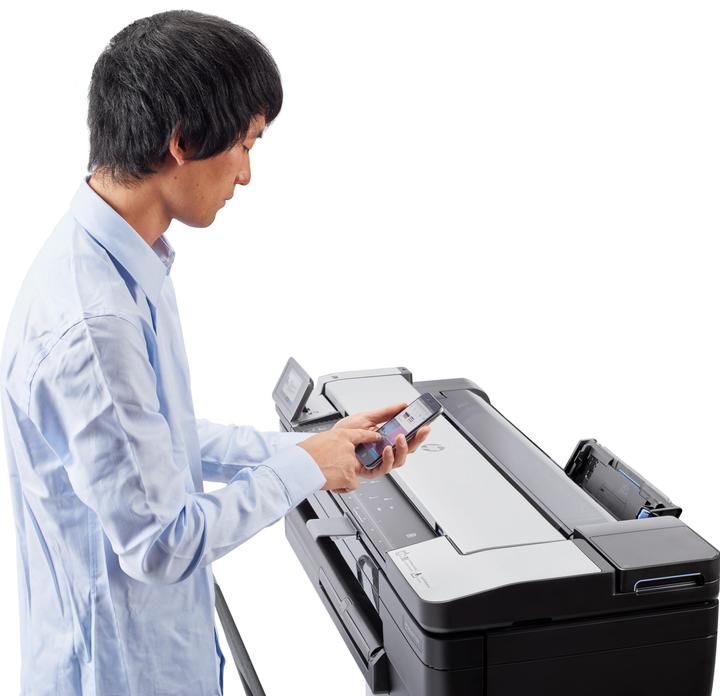 Actual product image HP DesignJet T830 - 36" (Ink, Black and white)