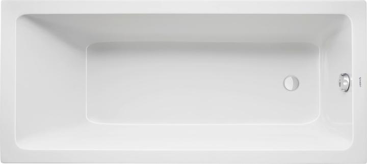 Produktbild Duravit Badewanne No 1 1 Rückenschrägen weiss 1800x800mm (180 l, 180 cm, 80 cm)