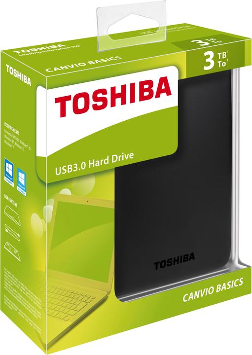 Productafbeelding Toshiba Canvio Basis (3 TB)