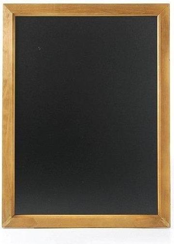 Hendi Wandtafel / Kreidetafel mit Holzrahmen