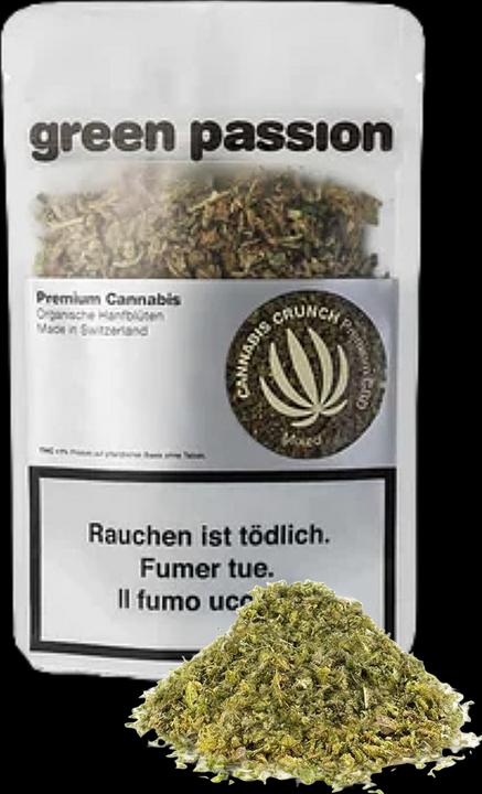 Immagine prodotto Green Passion Cannabis Crunch (200 g, Interno)