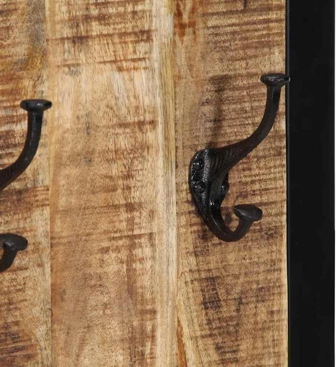 Image du produit VidaXL Porte-manteau 40x2x80 cm Bois massif rugueux Mango Patère murale