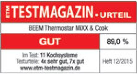 Produktbild Beem Thermostar Mixx & Cook Pro (1200 W)