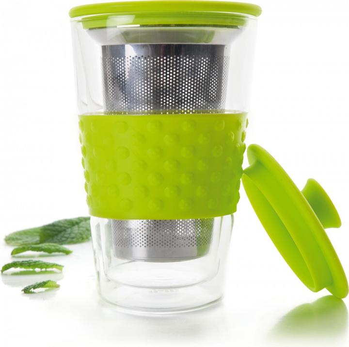 Produktbild Ibili Teeglas mit Filter 250 ml Perfekt für eine Tasse Tee (0.25 l)