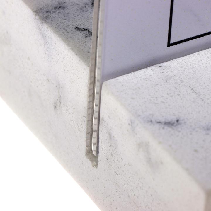 Produktbild Europel Tischaufsteller, DIN A5 hoch, Polystone weiá (A5)