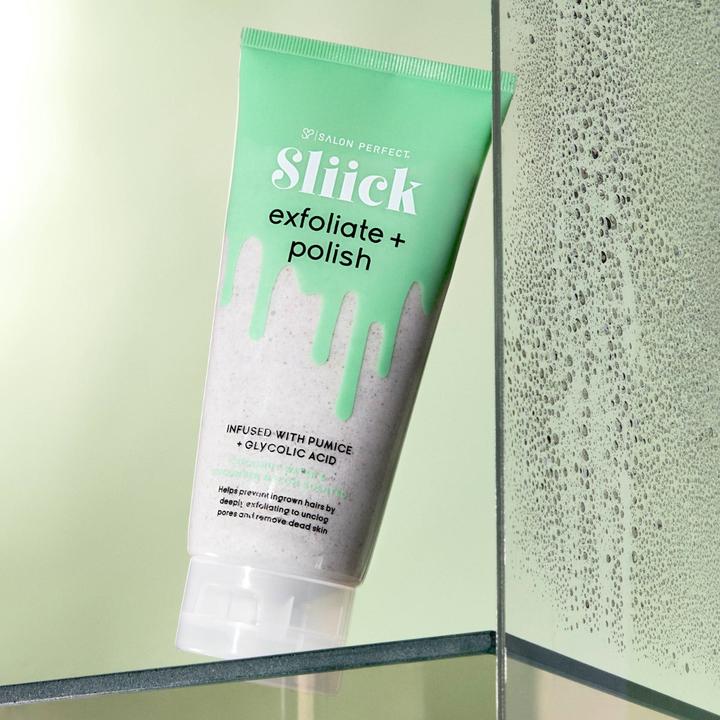 Immagine prodotto Salon Perfect Sliick Exfoliate + Polish Body Scrub Scrub corpo alla pomice 207Ml (207 ml)