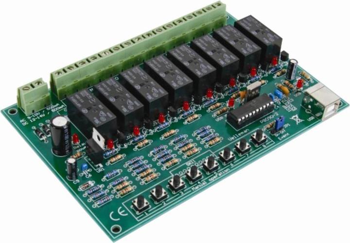 Produktbild Whadda 8-Kanal-USB-Relay-Karte