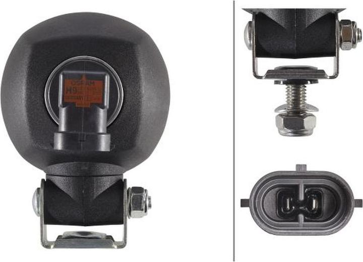 Immagine prodotto Hella Fari da lavoro alogeni Module 70 illuminazione ad ampio raggio