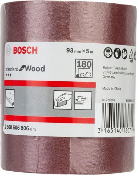 Produktbild Bosch Professional Zubehör Schleifrolle C410 Standard for Wood and Paint, 93 mm, 5 m, 180 (180)