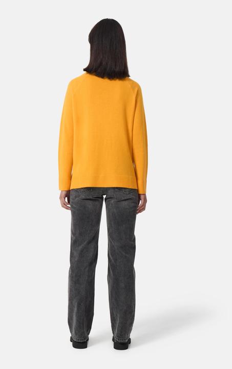 Immagine prodotto Cash-Mere Maglia in cashmere con scollo rotondo e spacchi laterali (S)