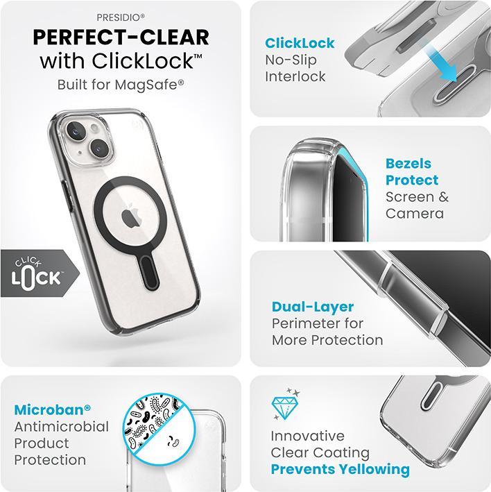 Actual product image speck Clear iPhone 15 Hulle (Apple iPhone 14, Apple iPhone 15, Apple iPhone 13)