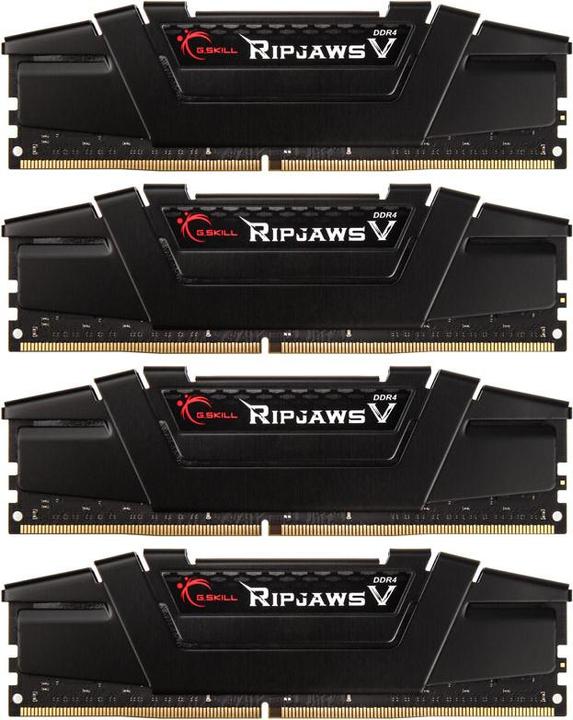 Produktbild G.Skill Ripjaws V (4 x 16GB, 3200 MHz, DDR4-RAM, DIMM)