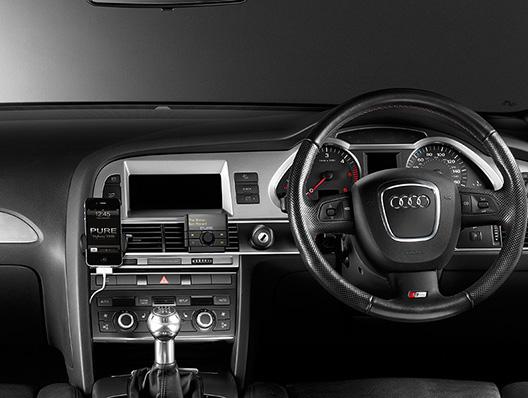 Actual product image Pure Highway 300Di, In-Car Digital Radio/Audio Adapter, DAB (USB power delivery)