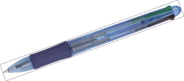 Immagine prodotto Q-Connect Penna a sfera a quattro colori (Azzurro, 1 x)