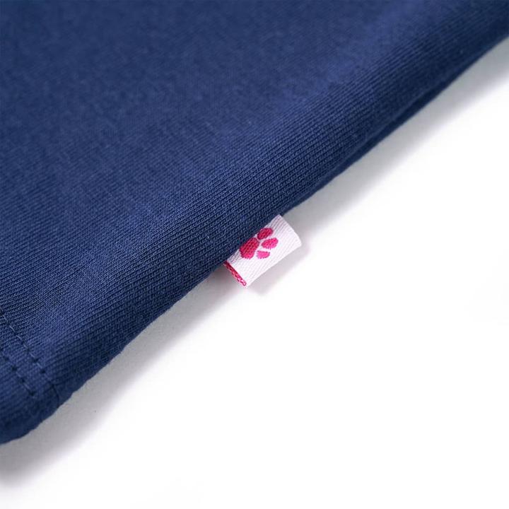 Immagine prodotto VidaXL T-shirt da bambino blu navy 104,Materiale: 95 % cotone. 5 (104)