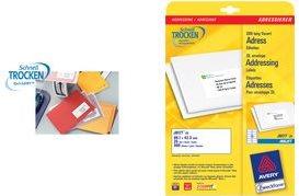 Immagine prodotto Avery Dennison Etiquette d'exp'dition, 99,1 x 67,7 mm, bianco