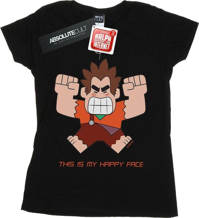 Disney Wreck It Ralph Happy Face TShirt (L)