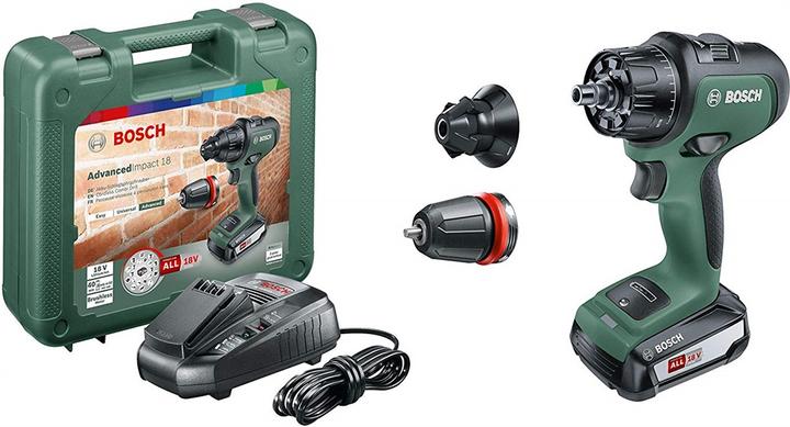 Actual product image Bosch Home & Garden Advanced Impact 18 (standard version, 1 battery) (Rechargeable battery operated)