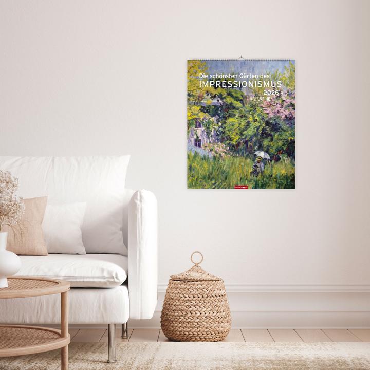 Produktbild Die schönsten Gärten des Impressionismus Edition Kalender 2026 (46 x 55 cm, Deutsch)